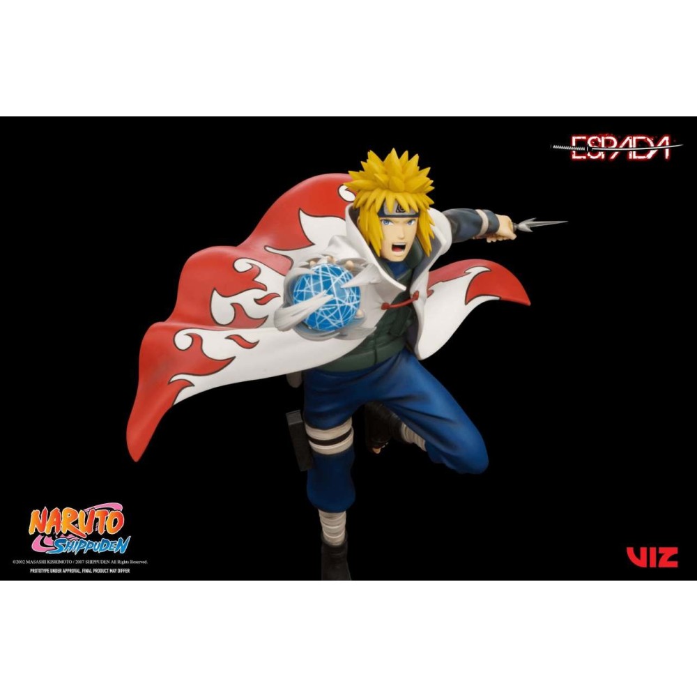ESPADA ART NARUTO SHIPPUDEN MINATO NAMIKAZE 1/8 WALL ART STATUE FIGURE