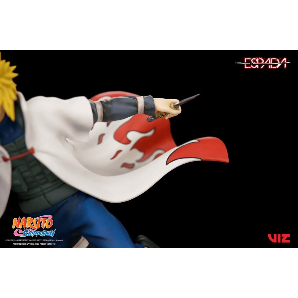 ESPADA ART NARUTO SHIPPUDEN MINATO NAMIKAZE 1/8 WALL ART STATUE FIGURE