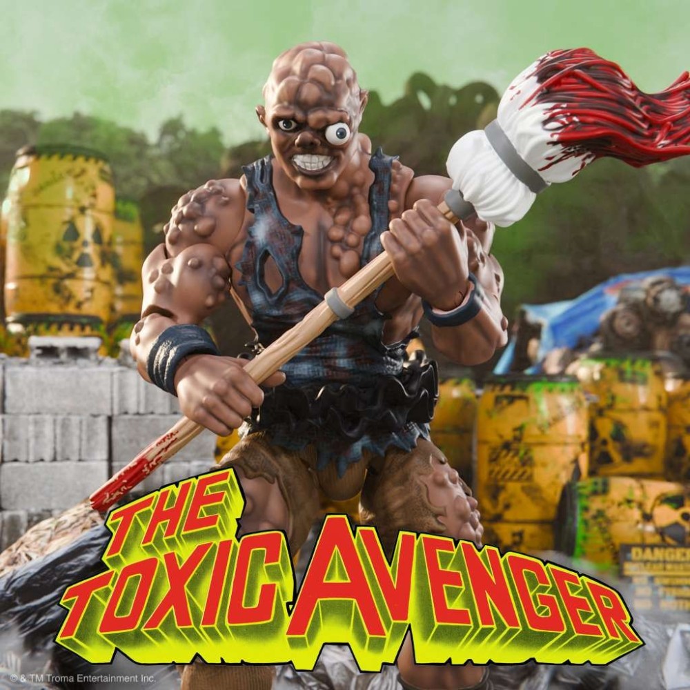 SUPER7 TOXIC AVENGER ULTIMATES! TOXIC AVENGER MOVIE ACTION FIGURE