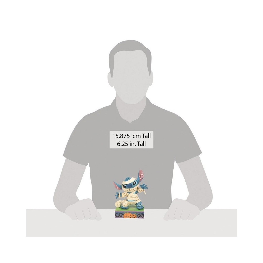 ENESCO LILO AND STITCH MUMMY STITCH STATUE FIGURE