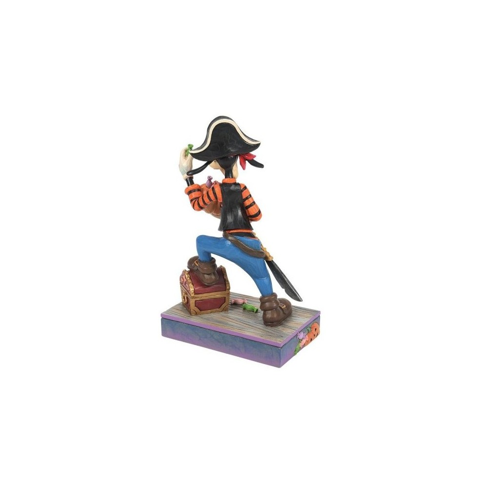 ENESCO DISNEY TRADITIONS GOOFY IN PIRATE COSTUME STATUE FIGURE