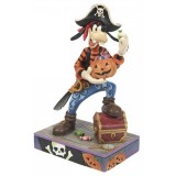 ENESCO DISNEY TRADITIONS GOOFY IN PIRATE COSTUME STATUE FIGURE