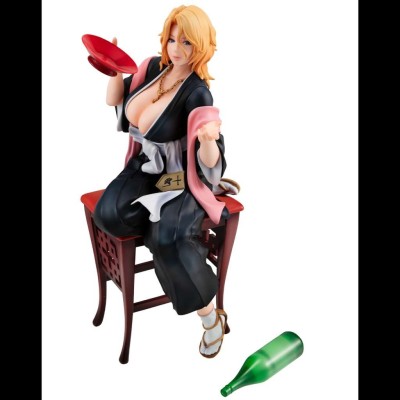 BLEACH THOUSAND YEAR BLOOD WAR RANGIKU MATSUMOTO GEM STATUA FIGURE MEGAHOUSE