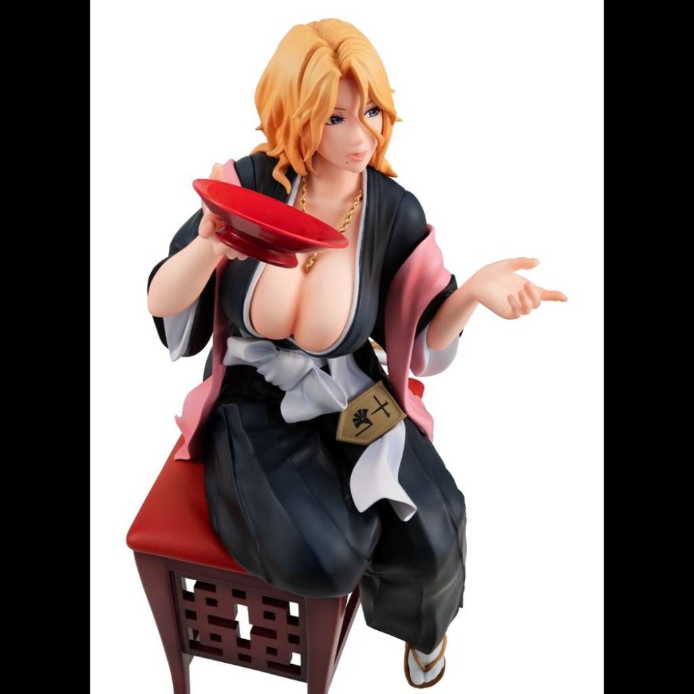 BLEACH THOUSAND YEAR BLOOD WAR RANGIKU MATSUMOTO GEM STATUA FIGURE MEGAHOUSE