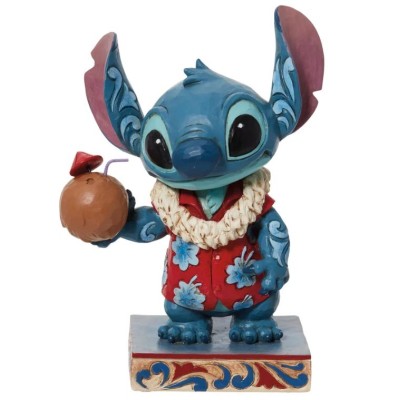 LILO AND STITCH HAWAIIAN STITCH STATUA FIGURE ENESCO