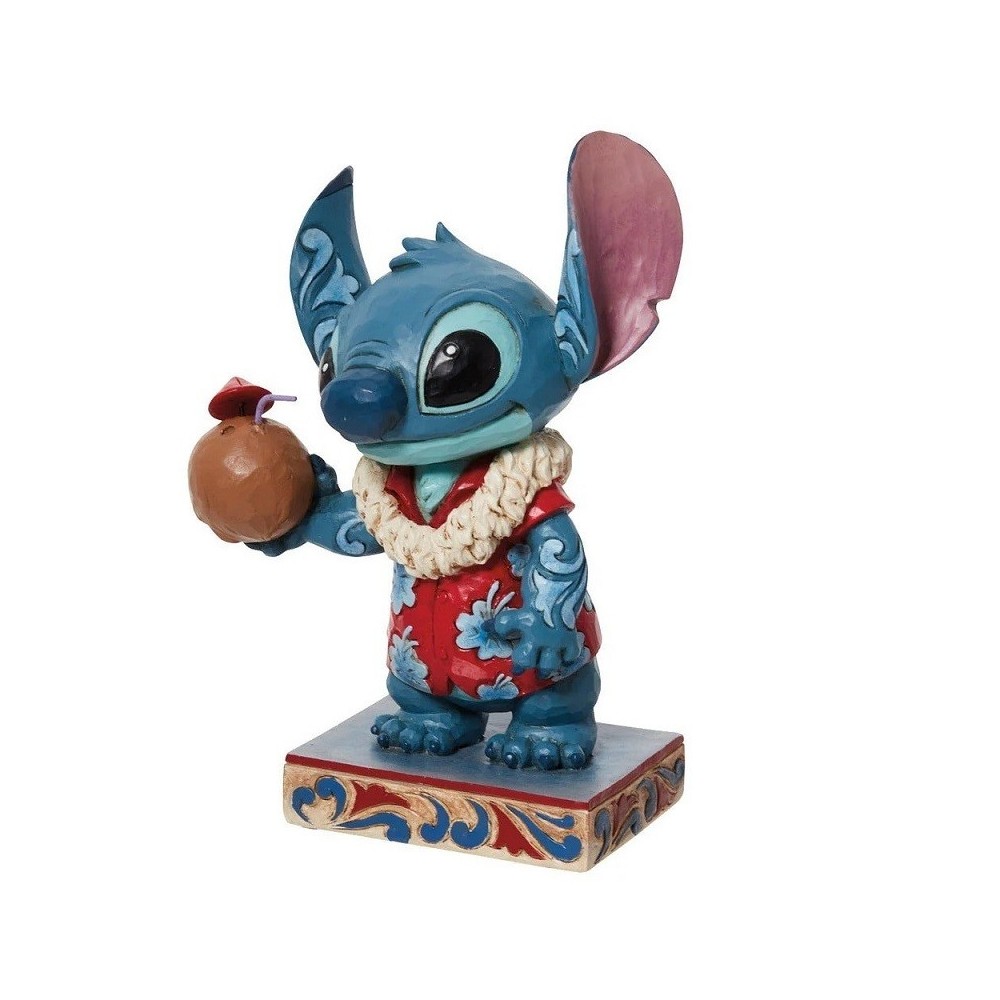 LILO AND STITCH HAWAIIAN STITCH STATUA FIGURE ENESCO