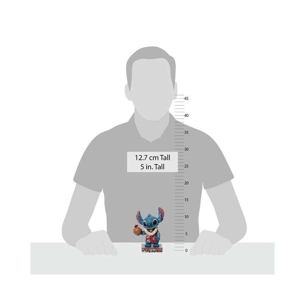 LILO AND STITCH HAWAIIAN STITCH STATUA FIGURE ENESCO