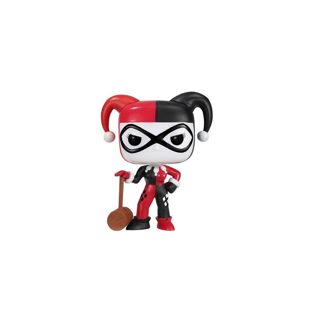 FUNKO POP! HARLEY QUINN WITH MALLET BOBBLE HEAD FIGURE FUNKO