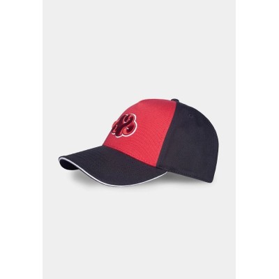 NARUTO SHIPPUDEN AKATSUKI BICOLOR BASEBALL CAP CAPPELLO DIFUZED