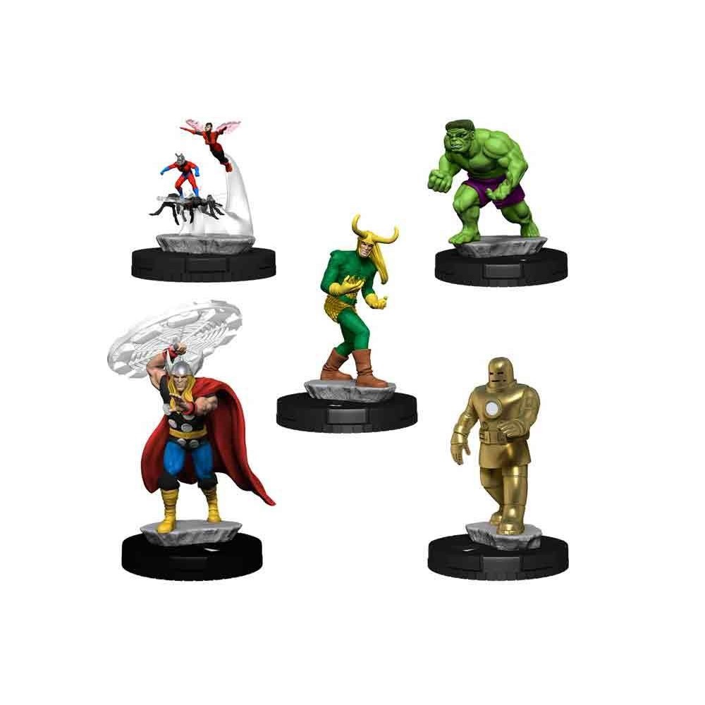 WIZKIDS MARVEL COMICS HEROCLIX ICONIX AVENGERS FIRST APPEARANCE FIGURES