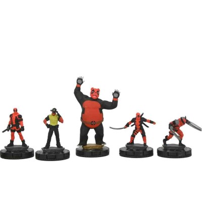 MARVEL COMICS HEROCLIX DEADPOOL WEAPON X 10X BOOSTER BRICK WIZKIDS