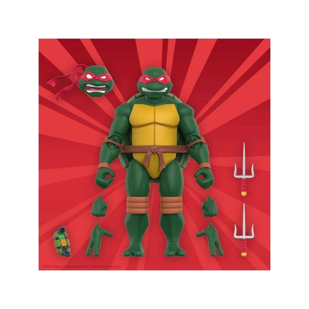 TEENAGE MUTANT NINJA TURTLES 2003 ULTIMATE RAFFAELLO ACTION FIGURE SUPER7