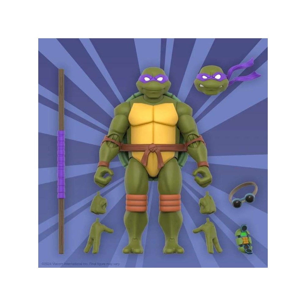 SUPER7 TEENAGE MUTANT NINJA TURTLES 2003 ULTIMATE DONATELLO ACTION FIGURE