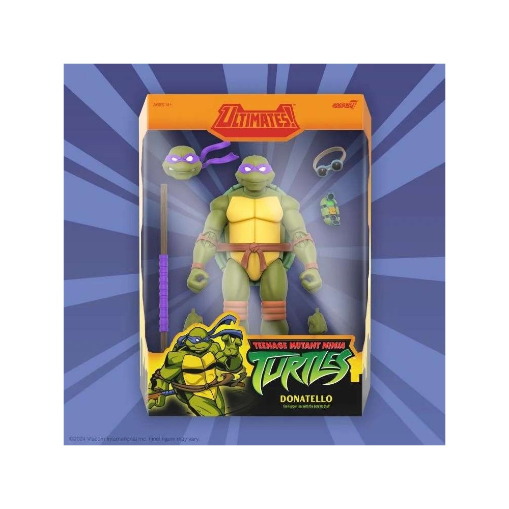 SUPER7 TEENAGE MUTANT NINJA TURTLES 2003 ULTIMATE DONATELLO ACTION FIGURE
