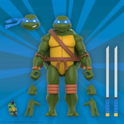 SUPER7 TEENAGE MUTANT NINJA TURTLES 2003 ULTIMATE LEONARDO ACTION FIGURE