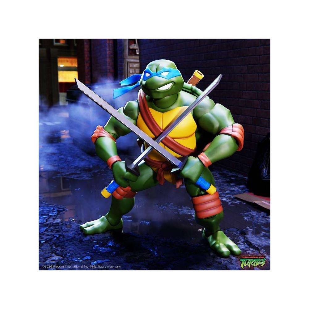 SUPER7 TEENAGE MUTANT NINJA TURTLES 2003 ULTIMATE LEONARDO ACTION FIGURE