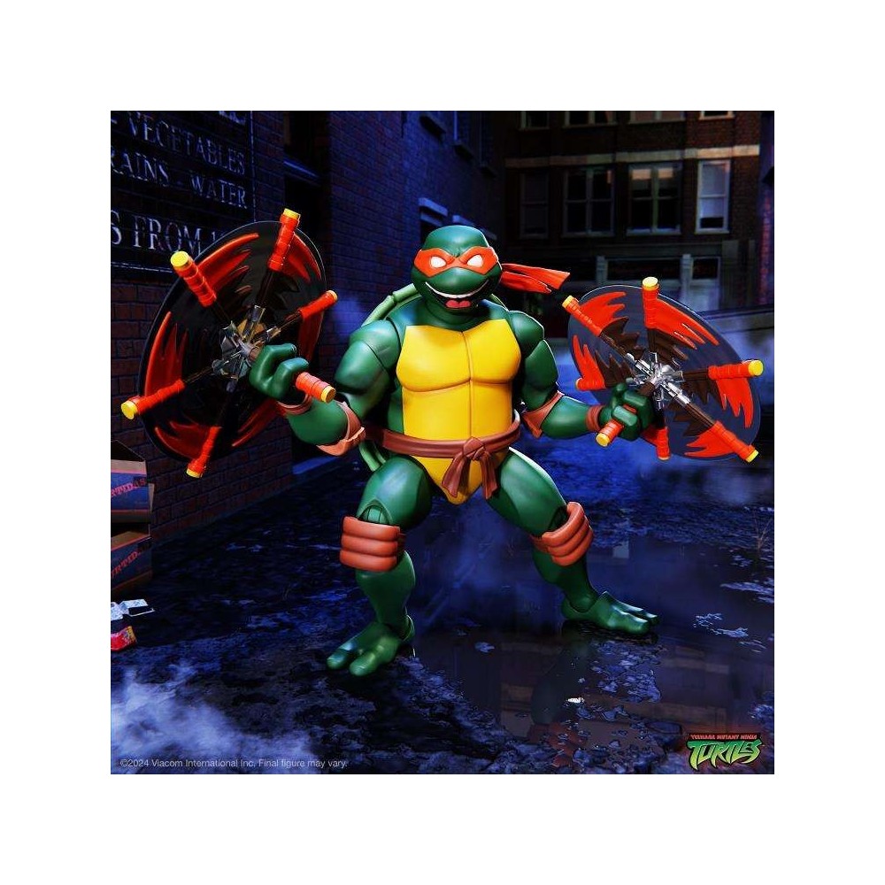 SUPER7 TEENAGE MUTANT NINJA TURTLES 2003 ULTIMATE MICHELANGELO ACTION FIGURE