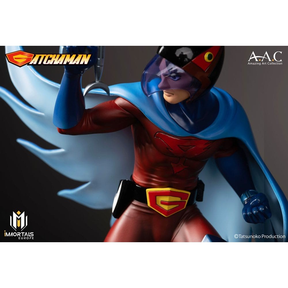 GATCHAMAN JOE THE CONDOR AMAZING ART COLLECTION STATUA FIGURE IMMORTALS COLLECTIBLES