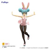 HATSUNE MIKU WINK PEARL PINK BICUTE BUNNIES FIGURE STATUA FURYU