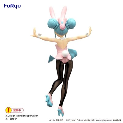 FURYU HATSUNE MIKU WINK PEARL PINK BICUTE BUNNIES 30CM STATUE