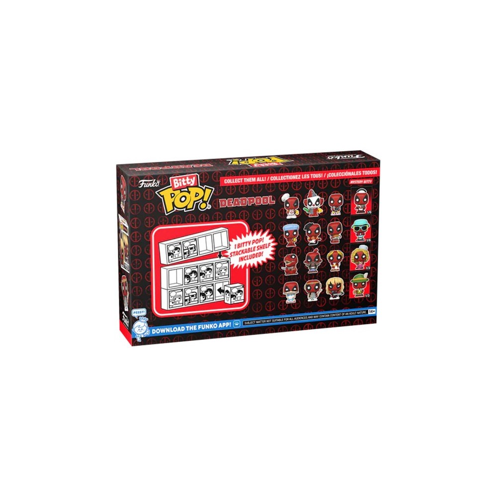 FUNKO FUNKO BITTY POP! DEADPOOL 4 PACK SLEEPOVER VINYL MINI FIGURES