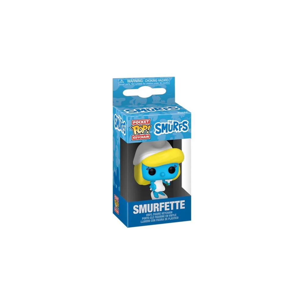 FUNKO THE SMURFS SMURFETTE POCKET POP! KEYCHAIN