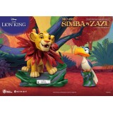IL RE LEONE SIMBA E ZAZU MASTER CRAFT STATUA RESINA FIGURE BEAST KINGDOM