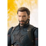 BANDAI AVENGERS INFINITY WAR - CAPTAIN AMERICA + TAMASHII EFFECT EXPLOSION S.H. FIGUARTS ACTION FIGURE