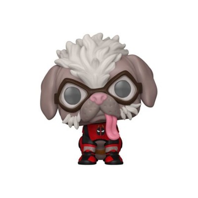 FUNKO POP! DEADPOOL & WOLVERINE DOGPOOL BOBBLE HEAD FIGURE FUNKO