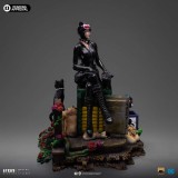 IRON STUDIOS DC COMICS GOTHAM CITY SIRENS CATWOMAN ART SCALE DLX 1/10 STATUE
