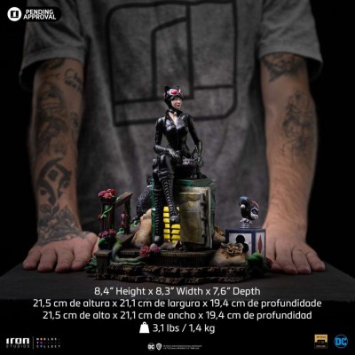 IRON STUDIOS DC COMICS GOTHAM CITY SIRENS CATWOMAN ART SCALE DLX 1/10 STATUE