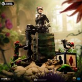DC COMICS GOTHAM CITY SIRENS CATWOMAN ART SCALE DELUXE 1/10 STATUA FIGURE IRON STUDIOS