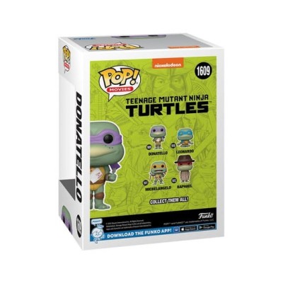 FUNKO FUNKO POP! NINJA TURTLES MOVIE DONATELLO BOBBLE HEAD KNOCKER FIGURE