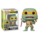 FUNKO POP! TEENAGE MUTANT NINJA TURTLES MOVIE MICHELANGELO BOBBLE HEAD FIGURE FUNKO