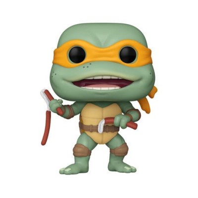 FUNKO FUNKO POP! NINJA TURTLES MOVIE MICHELANGELO BOBBLE HEAD KNOCKER FIGURE