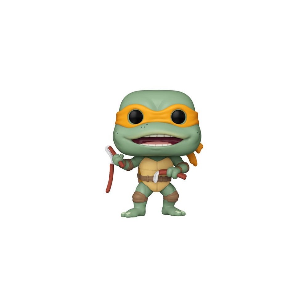 FUNKO POP! TEENAGE MUTANT NINJA TURTLES MOVIE MICHELANGELO BOBBLE HEAD FIGURE FUNKO
