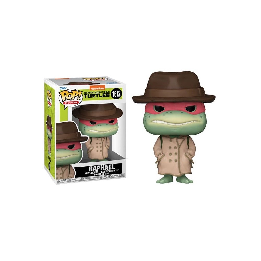 FUNKO POP! TEENAGE MUTANT NINJA TURTLES MOVIE RAFFAELLO BOBBLE HEAD FIGURE FUNKO