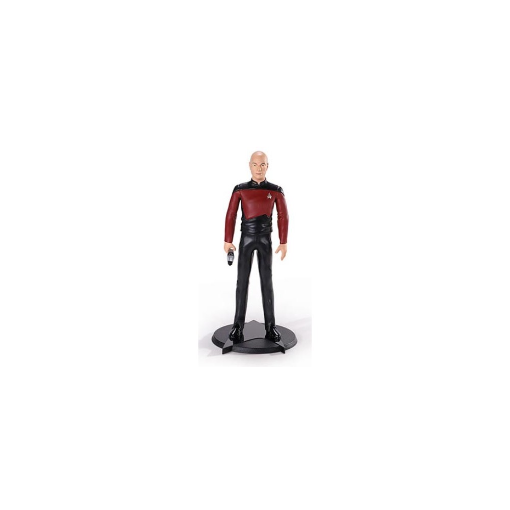 NOBLE COLLECTIONS STAR TREK THE NEXT GENERATION BENDYFIGS PICARD ACTION FIGURE