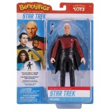 NOBLE COLLECTIONS STAR TREK THE NEXT GENERATION BENDYFIGS PICARD ACTION FIGURE