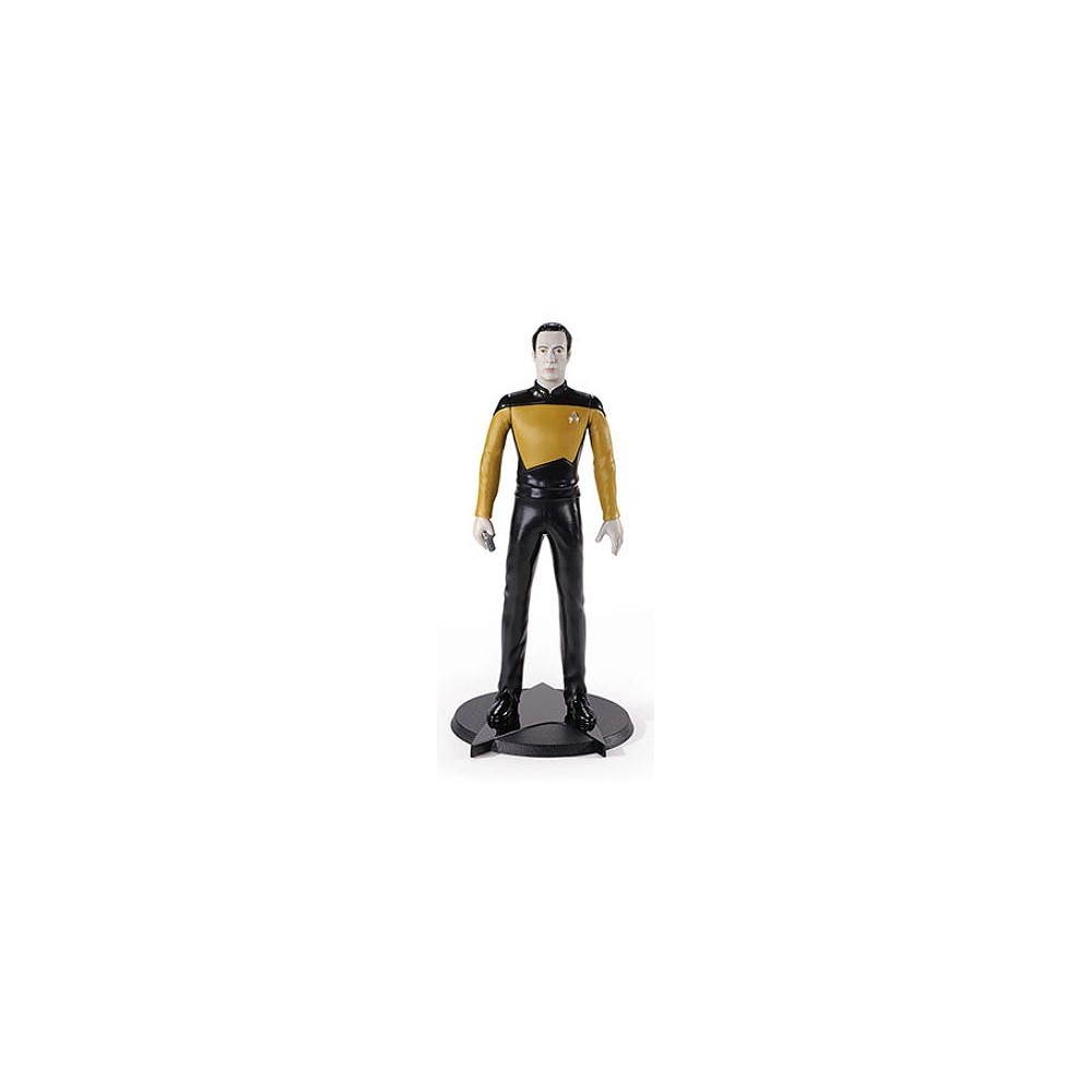 NOBLE COLLECTIONS STAR TREK THE NEXT GENERATION BENDYFIGS DATA ACTION FIGURE