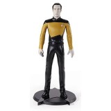 NOBLE COLLECTIONS STAR TREK THE NEXT GENERATION BENDYFIGS DATA ACTION FIGURE