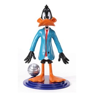 SPACE JAM DAFFY DUCK BENDYFIGS ACTION FIGURE NOBLE COLLECTIONS