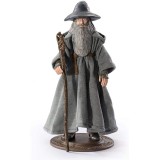 NOBLE COLLECTIONS LORD OF THE RINGS GANDALF BENDYFIGS ACTION FIGURE
