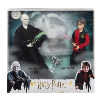 HARRY POTTER E IL CALICE DI FUOCO HARRY E VOLDEMORT 30cm ACTION FIGURES MATTEL