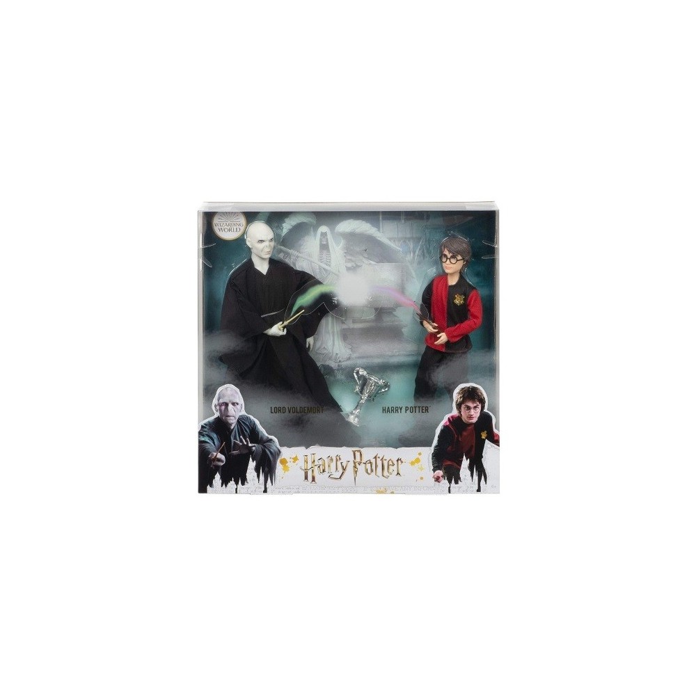 HARRY POTTER E IL CALICE DI FUOCO HARRY E VOLDEMORT 30cm ACTION FIGURES MATTEL