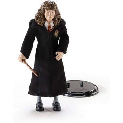 HARRY POTTER BENDYFIGS HERMIONE GRANGER ACTION FIGURE NOBLE COLLECTIONS