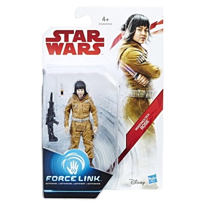 HASBRO STAR WARS FORCE LINK RESISTANCE TECH ROSE ACTION FIGURE