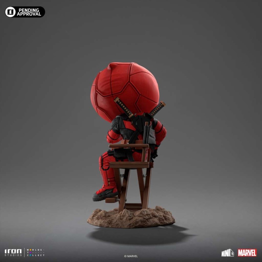 IRON STUDIOS DEADPOOL & WOLVERINE MINICO DEADPOOL FIGURE STATUE