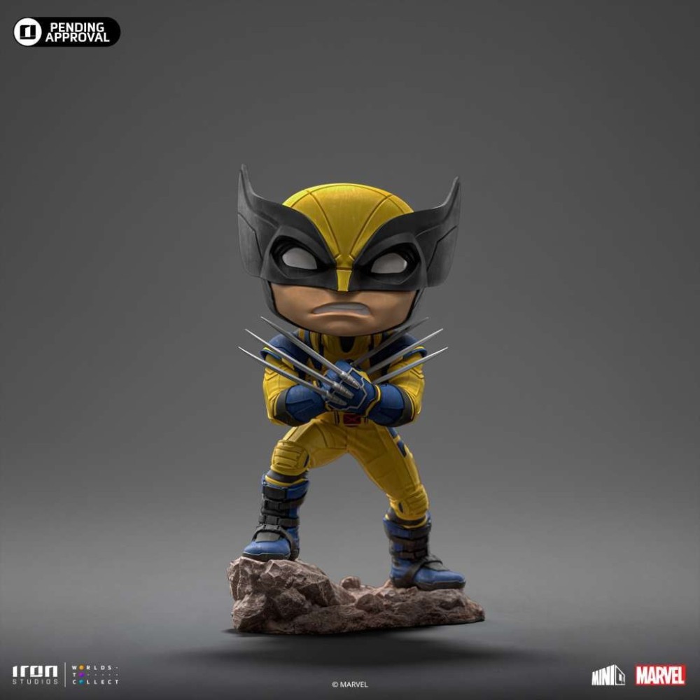 DEADPOOL & WOLVERINE MINICO WOLVERINE FIGURE STATUA IRON STUDIOS