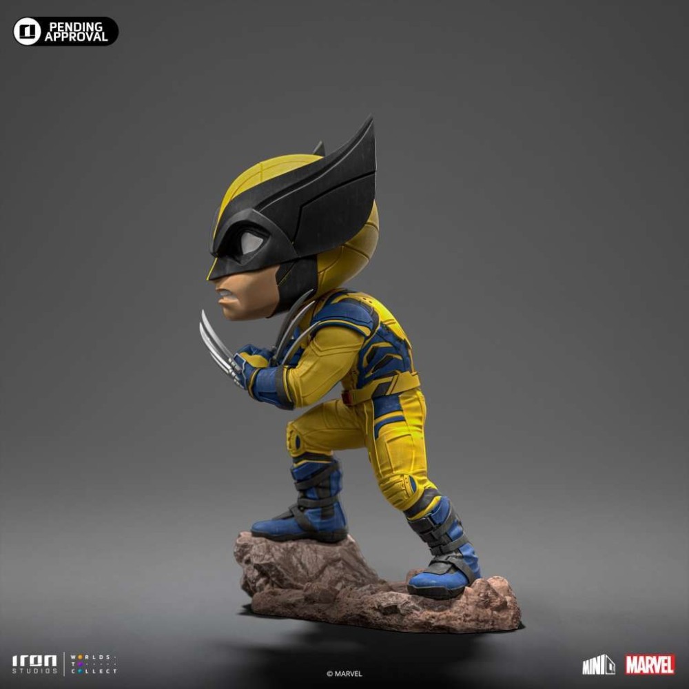 DEADPOOL & WOLVERINE MINICO WOLVERINE FIGURE STATUA IRON STUDIOS